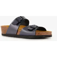 Hush puppies dames bio slippers met sleehak zwart maat 42