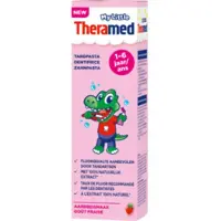 Theramed Tandpasta Junior 1-6 Jaar Aardbei 50 Ml