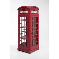 Kare design Kast London Telephone - Rood