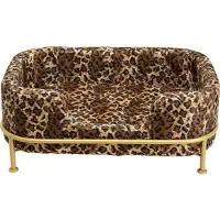 Kare design Bed huisdieren luipaard