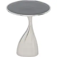 Kare design Kare Bijzettafel Spacey Silver Ø36cm