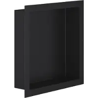 BES LED Inbouwnis - Leoni Prim - 30x30x7cm - Mat Zwart