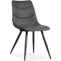 MX Sofa - Eetkamer stoel Crazy - Antraciet