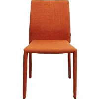 Kare design Stoel Bologna oranje