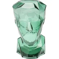 Kare design Vaas Prisma gezicht groen 30cm