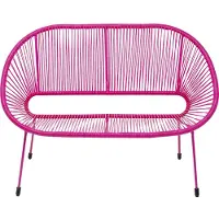 Kare design Tuinbank Acapulco Mono roze