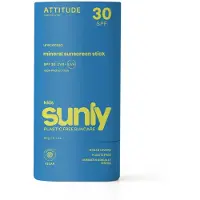 ATTITUDE Sunly Zonnebrandstick Parfumvrij Baby & Kind - SPF 30 ECO - duurzaam