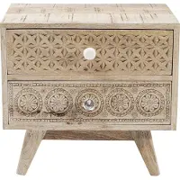 Kare design Ladekast Puro - 2 Laden - L50 X B35 X H46 Cm - Mangohout