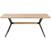 Kare design - Downtown Eettafel - 180x90x70 - Eiken Tafelblad