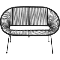 Kare design Bank Acapulco Black
