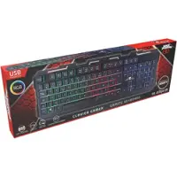 No Fear Gaming - Toetsenbord - AZERTY Layout - RGB Verlichting Aanpasbaar - 720 gram Robuust - ABS Duurzaam - Responsief