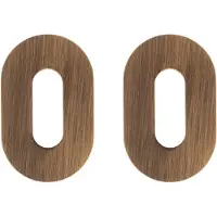 NUDA sleutelplaatjes 26×42 mm brushed goud