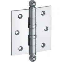 Artitec Mi Satori Kogellagerscharnier rechte hoek bol 76x76mm glans chroom