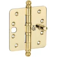 Artitec Mi Satori Kogellagerscharnier SKG3 ronde hoek bol 89x89mm messing pvd