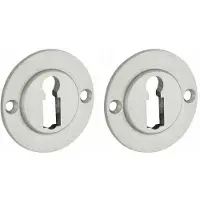 Artitec Sleutelrozet Chemin de Fer 50mm BB mat nikkel ongelakt