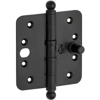 Artitec Mi Satori Kogellagerscharnier SKG3 ronde hoek bol 89x89mm mat zwart