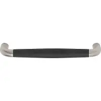 Formani Meubelgreep TIMELESS MG1932-160 mat nikkel/ebbenhout 160 mm