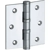 Artitec Mi Satori Kogellagerscharnier rechte hoek vlak 76x76mm glans chroom