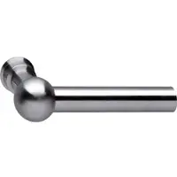 Intersteel Enkele deurklink L-model rvs