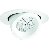 Performance In Lighting LED Inbouwspot Ø75mm | 9W 4000K 930lm 840 | IP20 DALI Dimbaar Wit