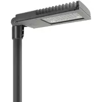 Performance In Lighting LED Mastarmatuur | 136W 3000K 19284lm 730 | 60/76mm Antraciet IP66 DALI Dimbaar
