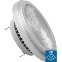 Megaman 10x G53 AR111 LED Spot | 11.5W 2700K 12V | 827 24°/45° Ø111mm Dimbaar | MM09727
