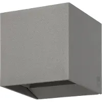 Eglo Buitenlamp wand LED down CALPINO PRO 3000K Zilvergrijs 5.4W IP65
