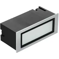 Eglo Wand inbouwlamp | 'ZIMBA PRO' LED L160 H65 3000K zilvergrijs