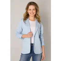 ES&SY regular blazer lichtblauw female | Maat: 38