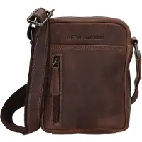 Hide & Stitches Japura Shoulderbag darkbrown