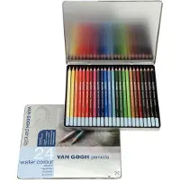 Vincent van Gogh Van gogh basisset aquarelpotloden met 24 kleuren