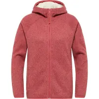 Jack Wolfskin - Women's Kaminfeuer Hooded Jacket - Fleecevest S, rood
