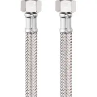 Shell SCHELL Slanghouder Clean-Fix S, flexibel, aansluiting 3/8, aansluiting 3/8, lengte: 500, chroom