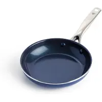 BlueDiamond Blue Diamond Koekenpan 24 cm – Extra Sterk, Anti-aanbak, Diamantversterkt, Geschikt voor Alle Warmtebronnen