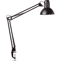 MAUL MAULstudy Bureaulamp - Metaal - Zwart - E27 Fitting - Verstelbare Arm - Tafellamp met Klem