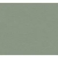 A.S. Création Groen Grijs Behang Olijfgroen, mat & met Textiel Optiek
