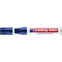 Edding 850 permanent marker - beitelpunt - 5 tot 15 mm - blauw
