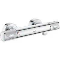 GROHE Thermostatische Douchekraan Precision Feel - Cooltouch - Waterbesparend - Chroom - 15 Cm