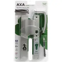 Axa Veiligheidsbeslag Voor Deur Curve - Aluminium - Skg*** Kerntrekbeveiliging Vaste Knop - Pc72mm