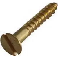 Talamex Slotted Wood Countersunk Head Din97 6 Units Bruin 5.0 x 40 mm