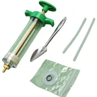Universeel 50ml Vogel Voedingsspuit Kit – Handmatig met Tubes & Metalen Lepel – Papegaaien Voeding & Rehydrator voor Huisdieren