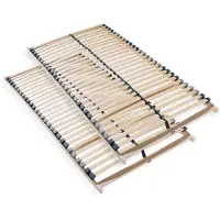 Sleepneo Lattenbodem 160x200 (2x 80x200) - 7 zones - - Beukenhouten Frame - Bedbodem