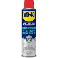 Wd-40 Specialist Fiets Kettingspray - 250ml - Smeerolie - Smeermiddel - Maximale smering en vermindert slijtage