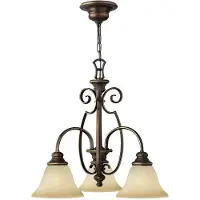 HINKLEY Hanglamp CELLO, dimbaar, brons / oud-messing, Woon-/ Eetkamer, metaal, Landelijk, hanglamp