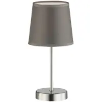 Wofi Tafellamp Cesena | 1X E14 Max 42W | Grijs
