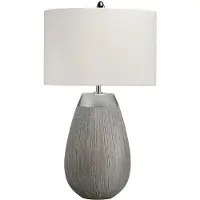 Elstead Lighting LED Tafellamp Harrow | 1X E27 Max 60W | Silver