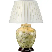 Elstead Lighting LED Tafellamp Yellow Flowers | 1X E27 Max 60W | Yellow and Purple