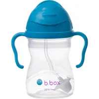 B.Box Drinkfles met rietje - Baby Sippy Cup - Drink Vanuit Elke Hoek - Klapdeksel - Verzwaard Rietje - Lekvrij en Eenvoudige Grip - BPA-vrij - Vaatwasserbestendig - Vanaf 6+ Maanden - 240 ml