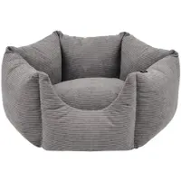 Nordic Paws - Dogbed ComfyHex - Anthracite - Large 75 x 75 x 27 cm