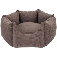 Nordic Paws - Dogbed ComfyHex - Brown - Medium 65 x 65 x 25,5 cm